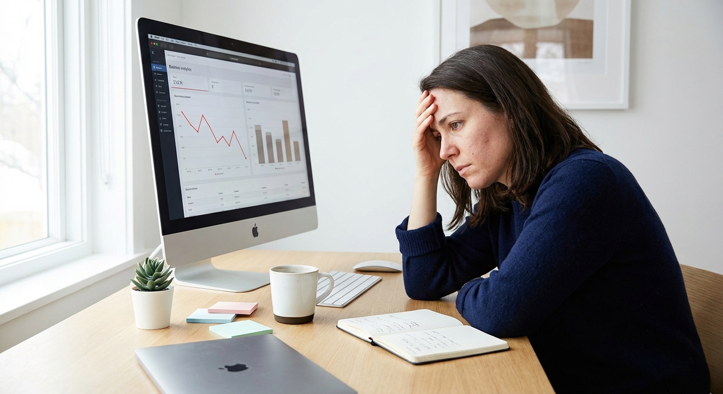 Shopify store conversion optimisation dashboard